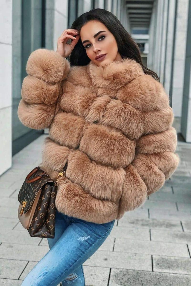 CHIARA FAUX FUR JACKET