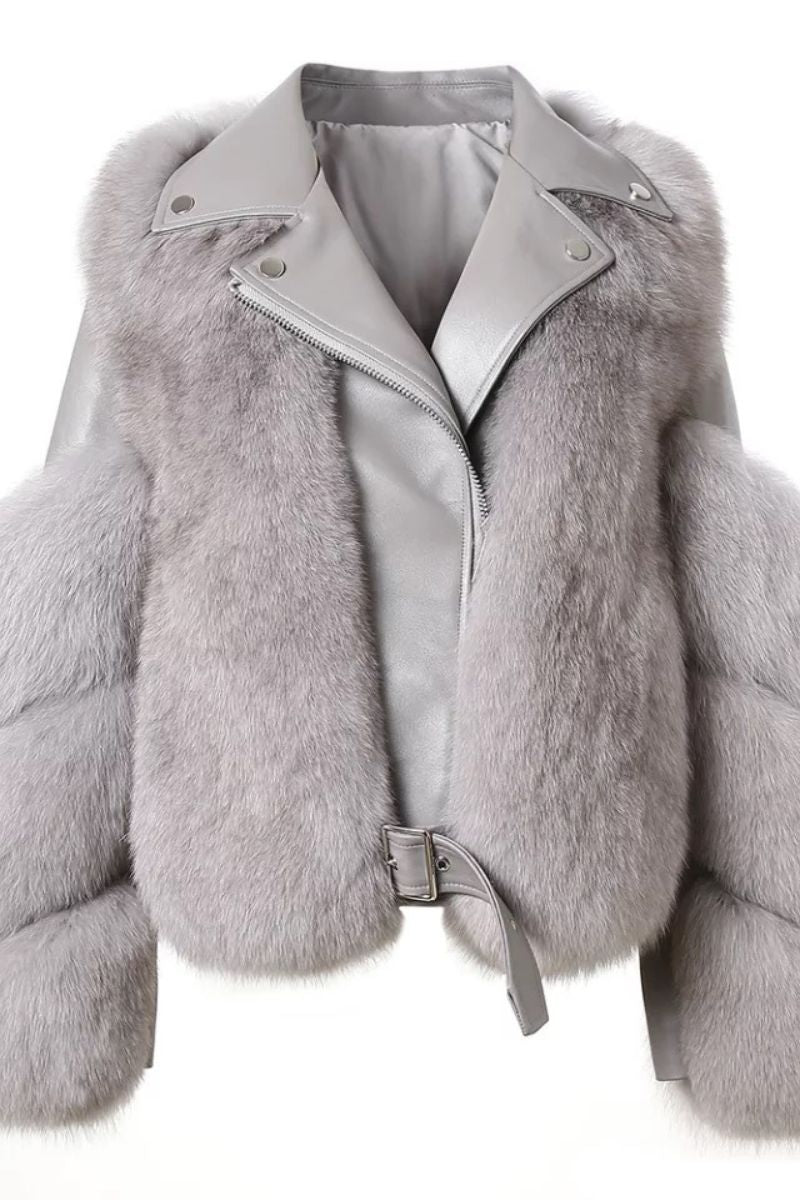 LORY Biker Fur Jacket