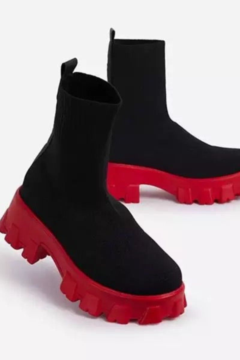 DIVA | Knitted Low Boots