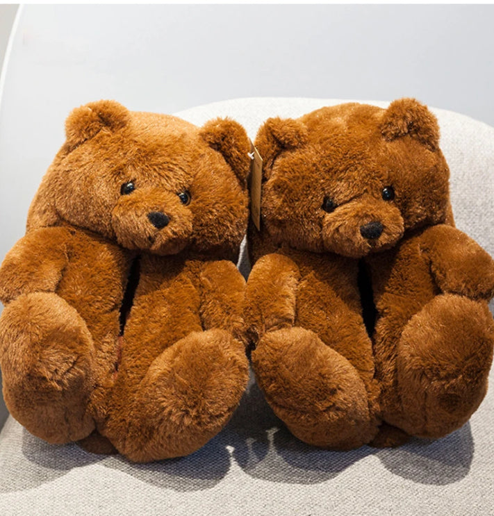 TEDDY BEAR SLIPPERS