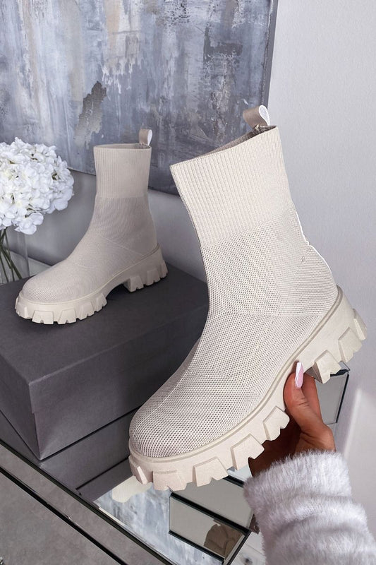 DIVA | Knitted Low Boots