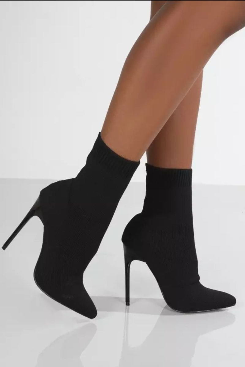 ALLIE SOCK ANKLE BOOTS