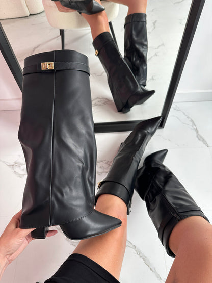 JESS LEATHER BOOTS