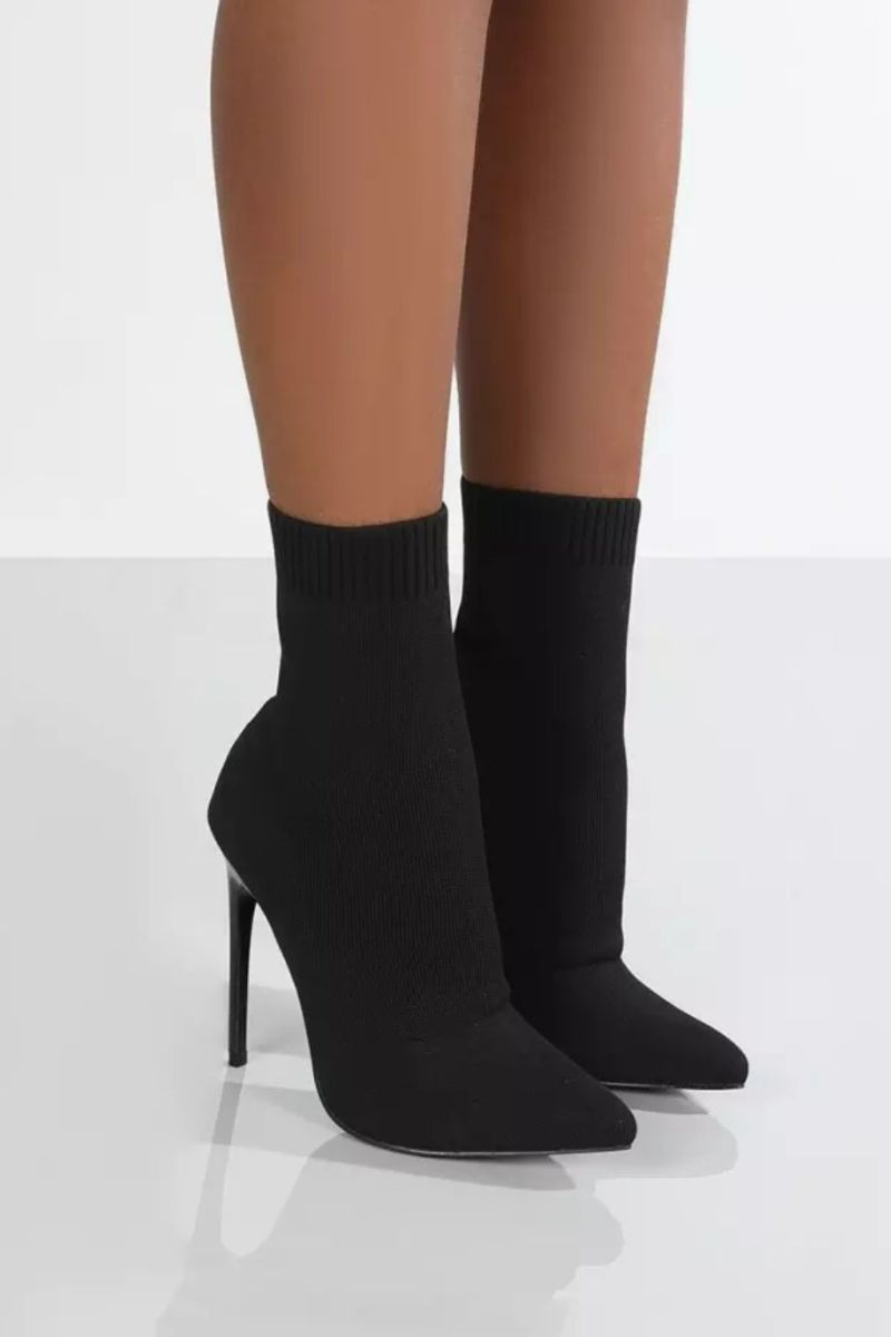 ALLIE SOCK ANKLE BOOTS