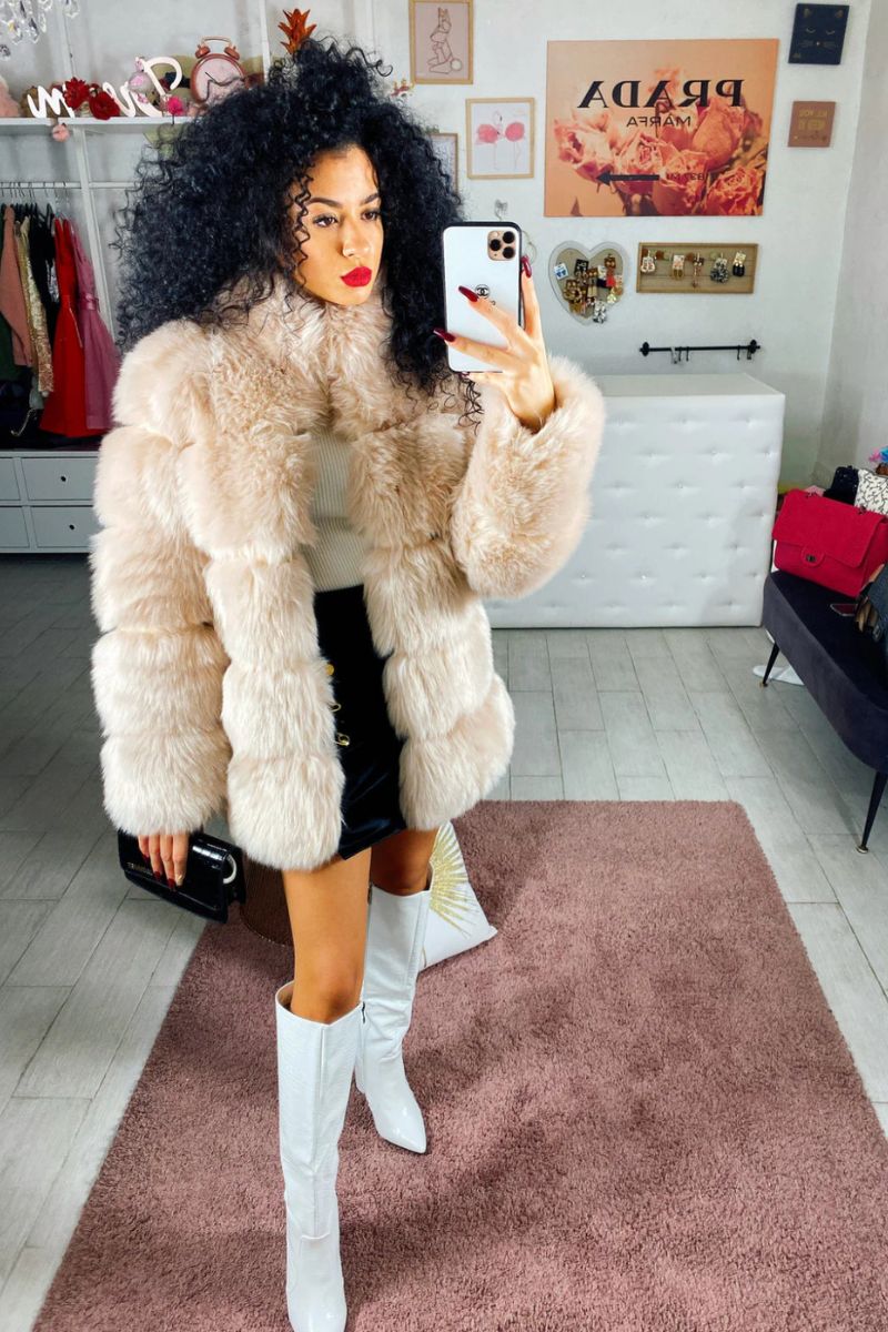 CHIARA FAUX FUR JACKET