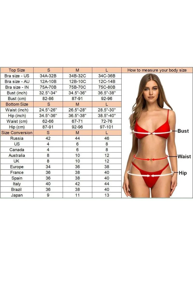 COMPLETO BIKINI BELLACINA