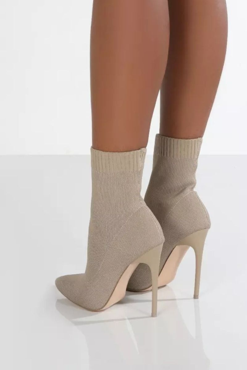 ALLIE SOCK ANKLE BOOTS