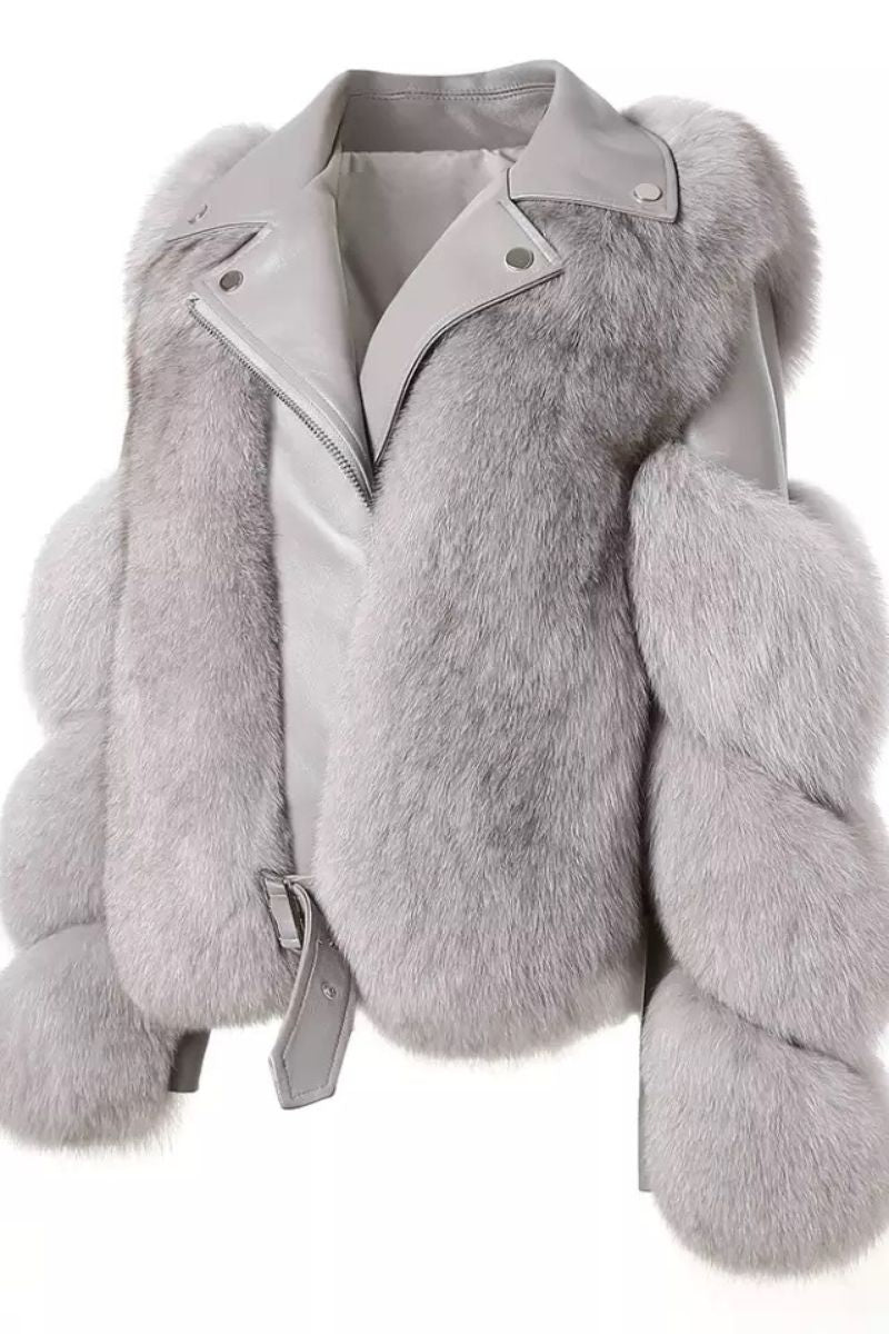 LORY Biker Fur Jacket