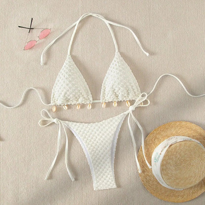 SET BIKINI A CONCHIGLIA 