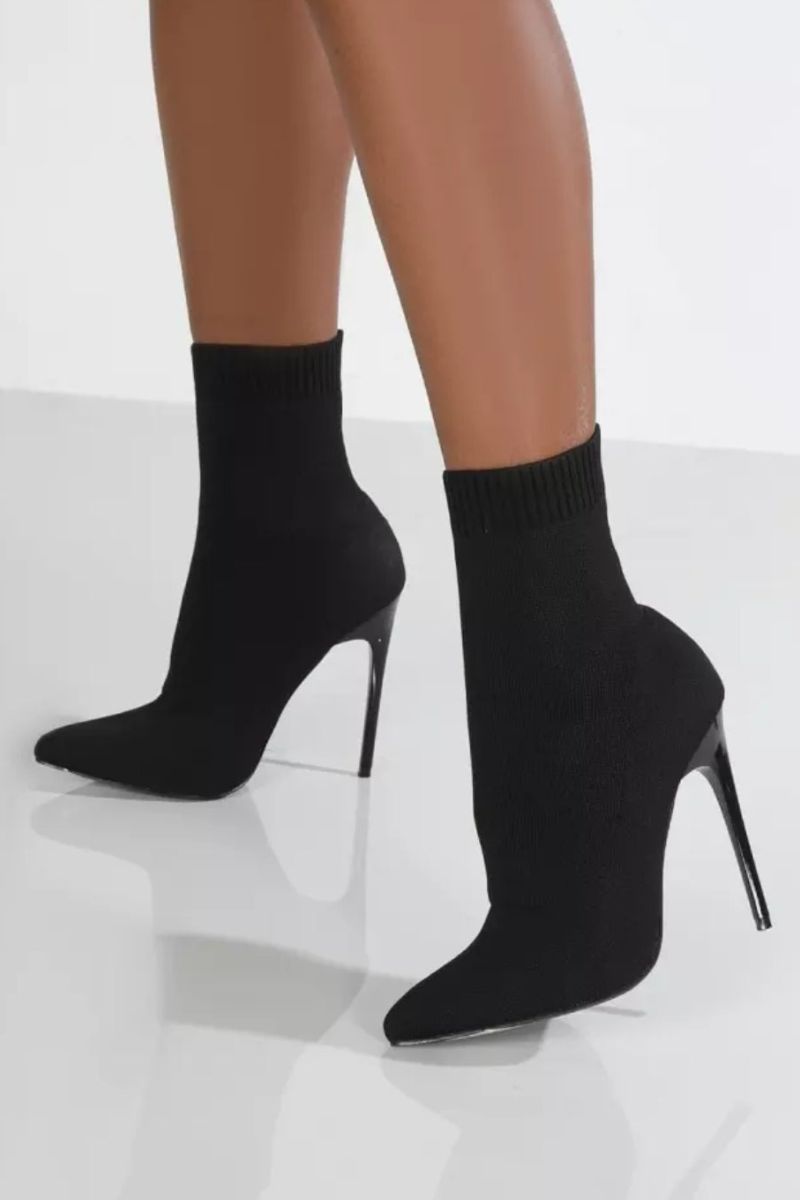 ALLIE SOCK ANKLE BOOTS