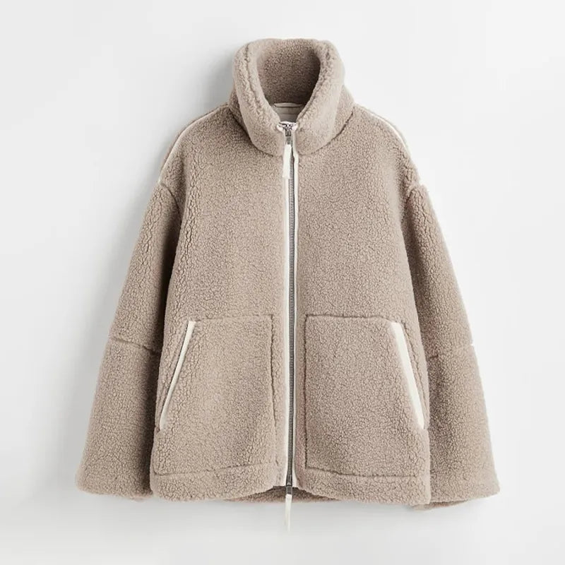 TEDDY-FLEECE-JACKE