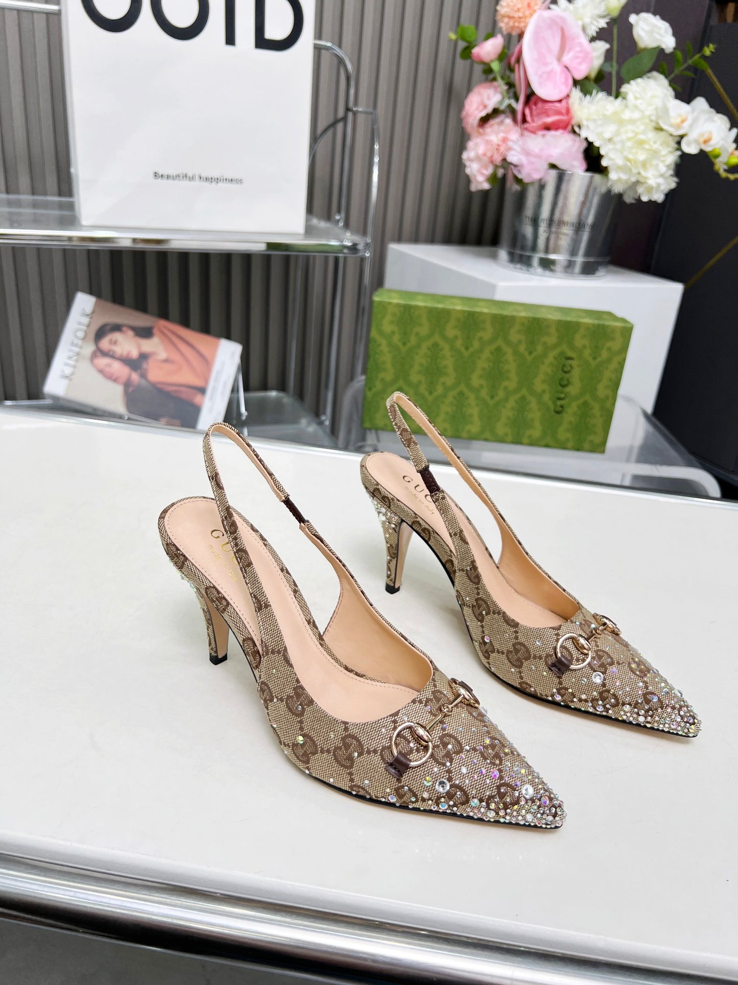 GUZZINO GLITTER SHOES