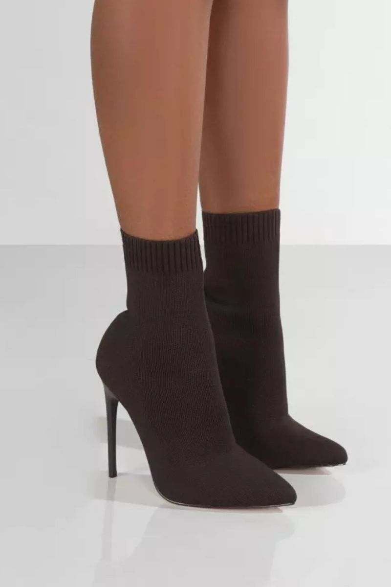 ALLIE SOCK ANKLE BOOTS