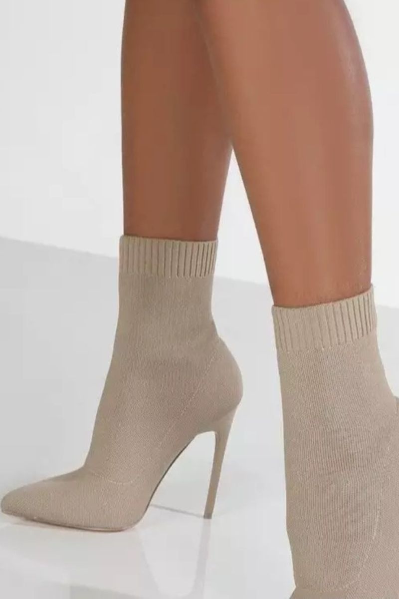 ALLIE SOCK ANKLE BOOTS