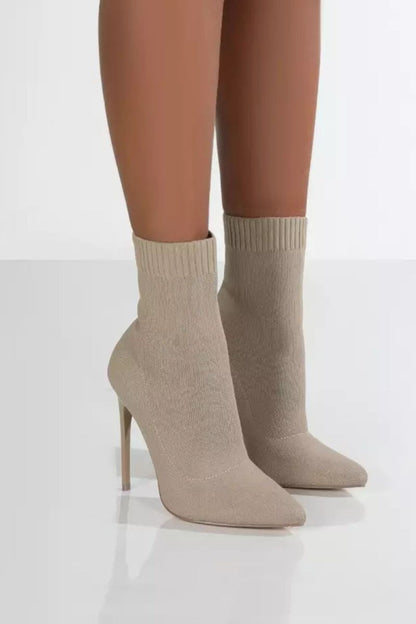 ALLIE SOCK ANKLE BOOTS