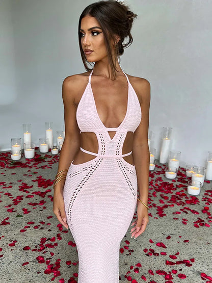 LAYLA CROCHET MAXI DRESS