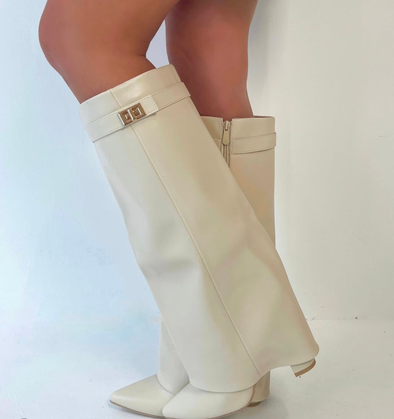 JESS BOOTS BEIGE