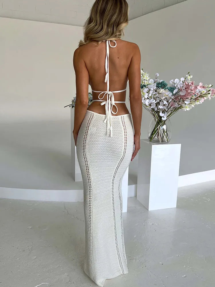 LAYLA CROCHET MAXI DRESS