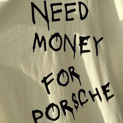 Brauche Geld für Porsche T-Shirt