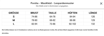 Porsha – Maxikleid – Leopardenmuster