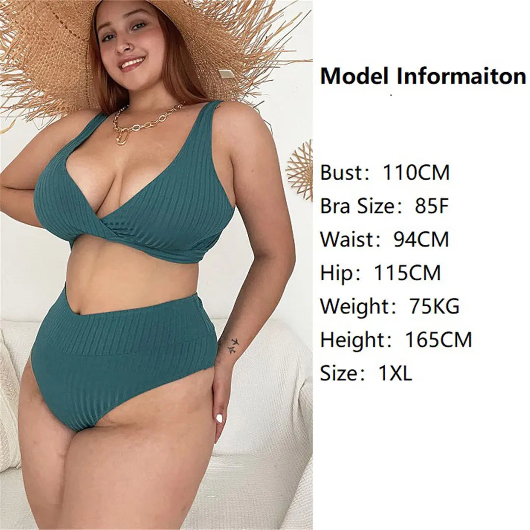 JEANY PLUS SIZE BIKINI SET