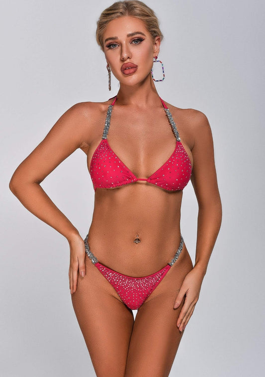 GLITTER DIAMANTE ROSA | BIKINI SET