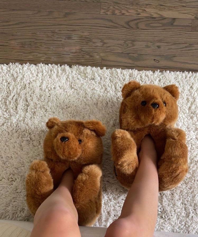 TEDDY BEAR SLIPPERS