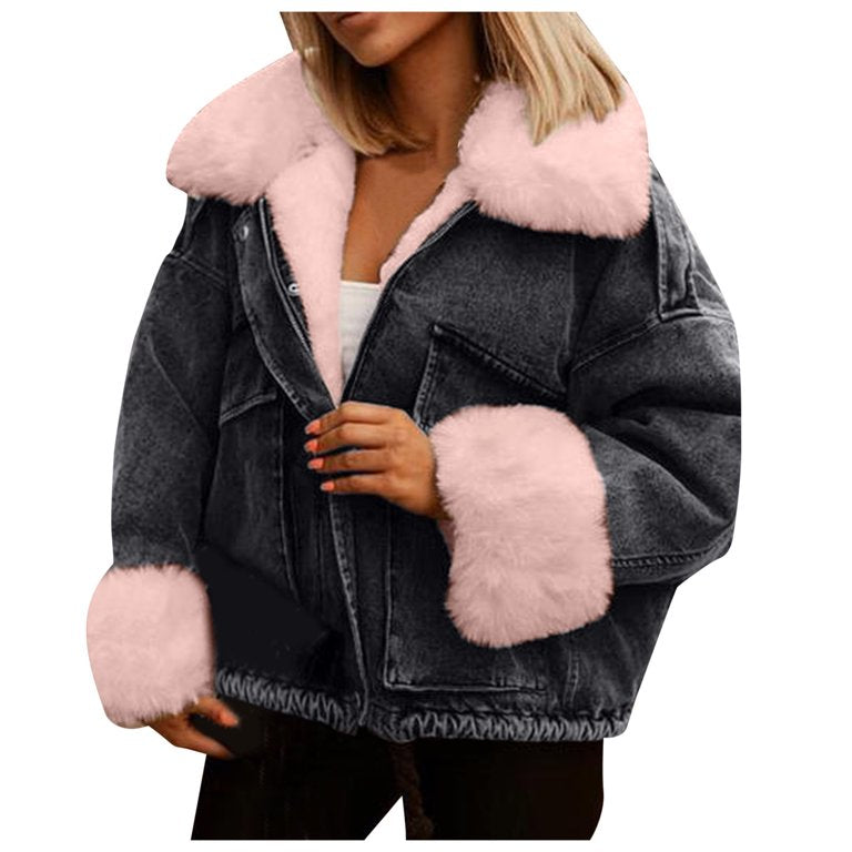 JACKE FAUX FUR TERRY