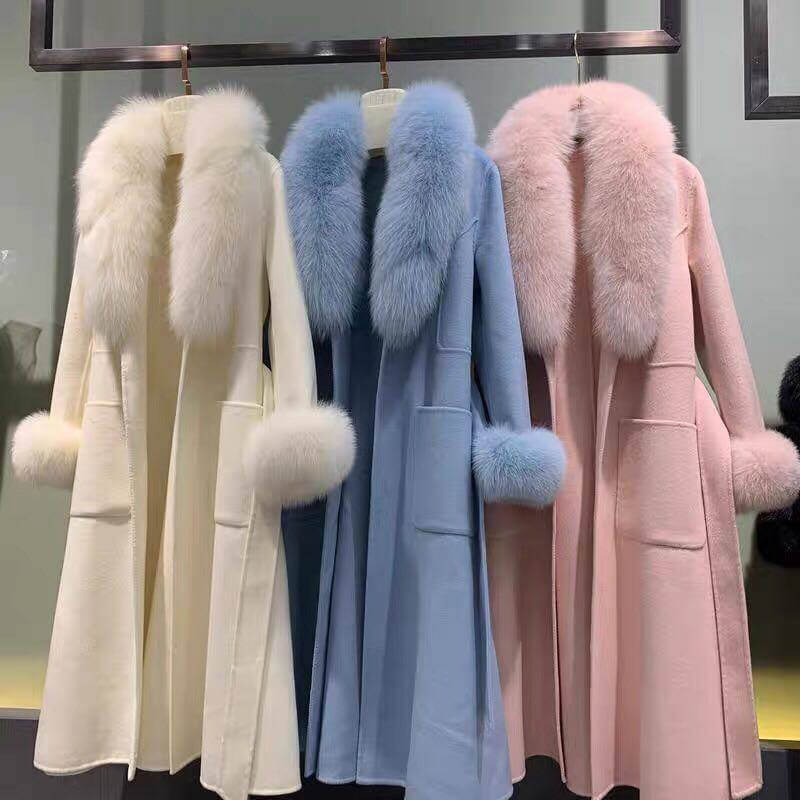 CANDY | CASHMERE FOX FUR COAT